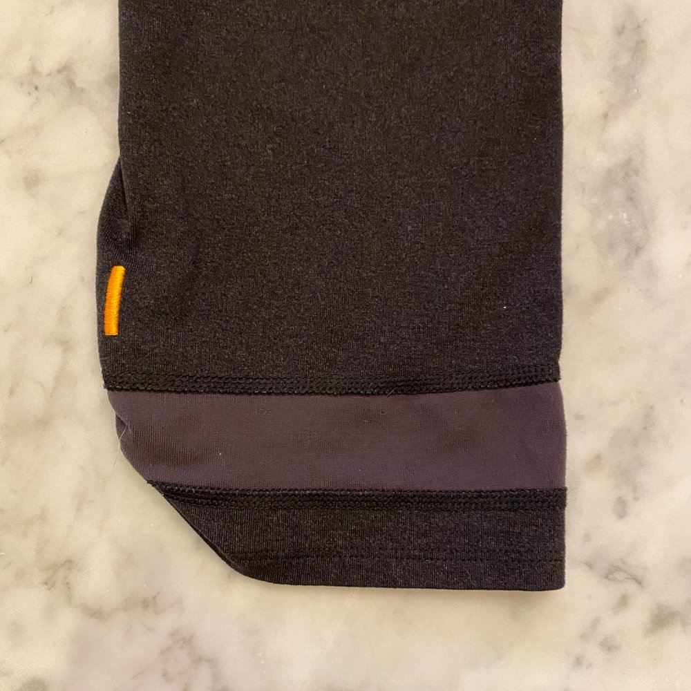 LN Lucy Hatha Collection Black Gray Leggings Small - Picture 3 of 5